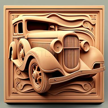 3D модель Ford Model B 1932 року (STL)